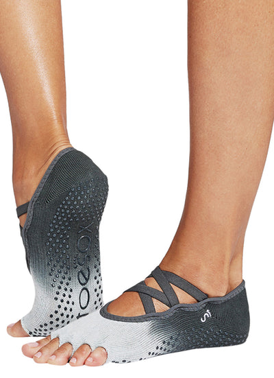 Toesox Elle Half-Toe Yoga Grip Socks
