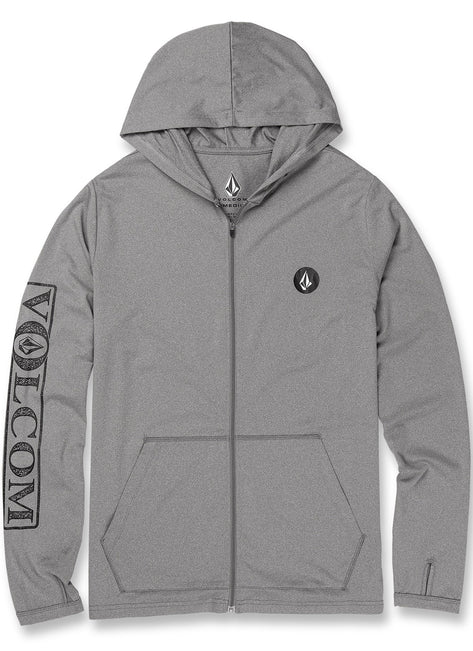Volcom Men's Rally Zip Hoodie UPF 50 Surf Shirt