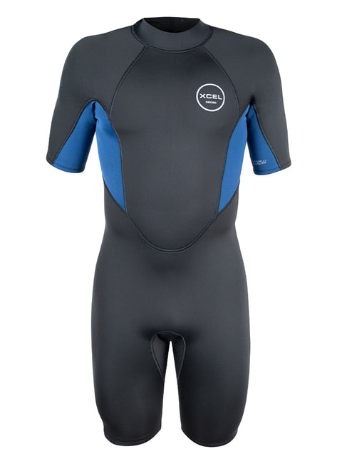 Xcel Men's 2MM Axis Short Sleeve Back Zip Spring Suit