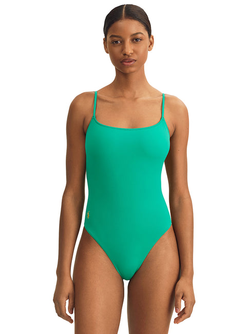 Polo Ralph Lauren Women's Signature Solids Kennedy One Piece Swimsuit