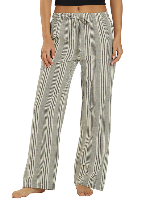 Yak & Yeti Striped Lounging Pants With Pockets