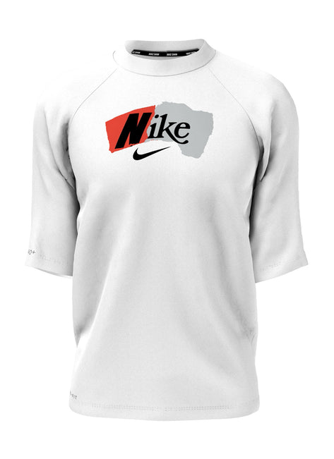 Nike Boys' Ripped Hydro Short Sleeve Rashguard (Big Kid)