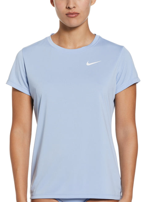 Nike Women's Essential Hydro Short Sleeve Swim  Shirt