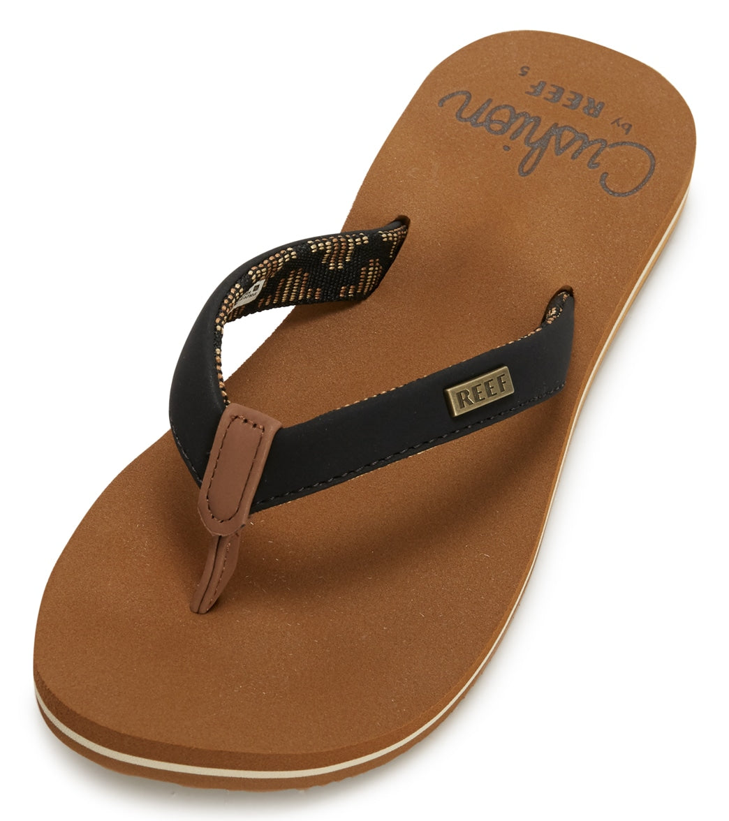 Reef Women's Cushion Sands Flip-Flops - Comfortable Sandals With Recycled Materials