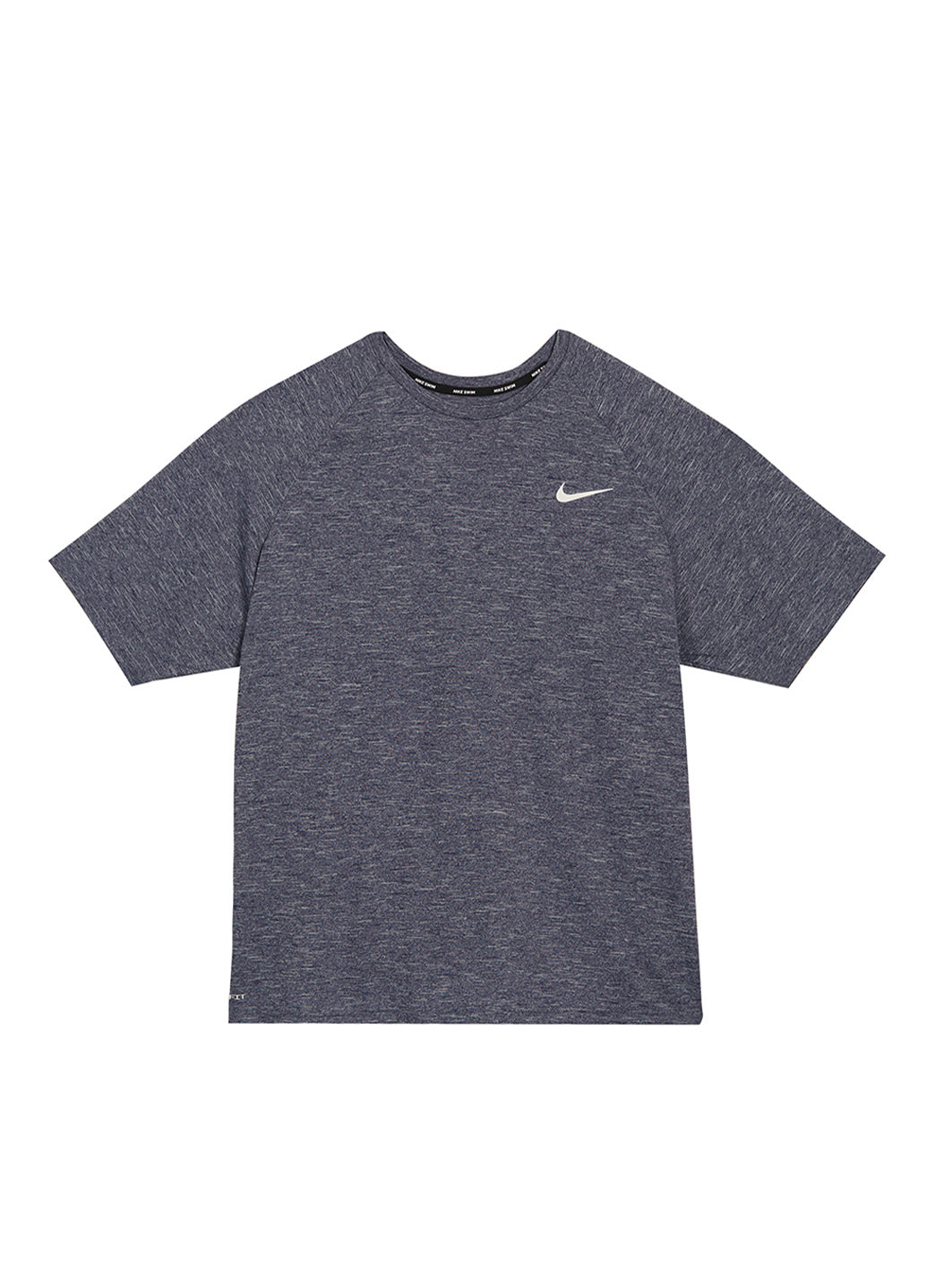 Nike Men's Extended Heather Short Sleeve Hydroguard Swim