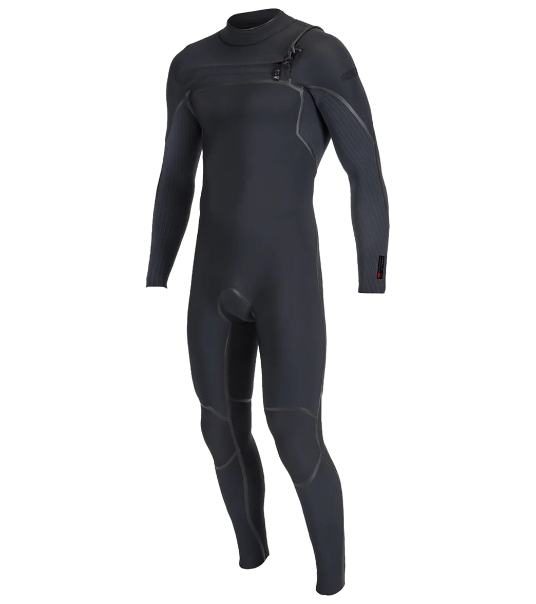 O'Neill Men's Hyperfreak Fire 4/3MM Chest Zip Fullsuit Wetsuit at