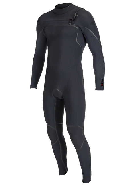 O'Neill Men's Hyperfreak Fire 4/3MM Chest Zip Fullsuit Wetsuit