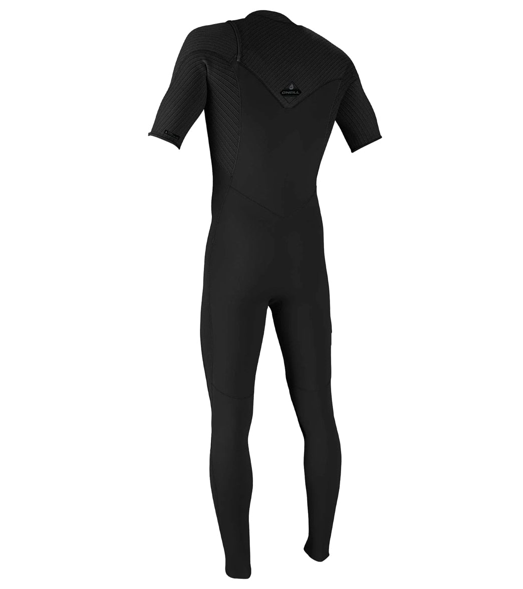 O'Neill Men's Hyperfreak 2MM Chest Zip Short Sleeve Fullsuit at