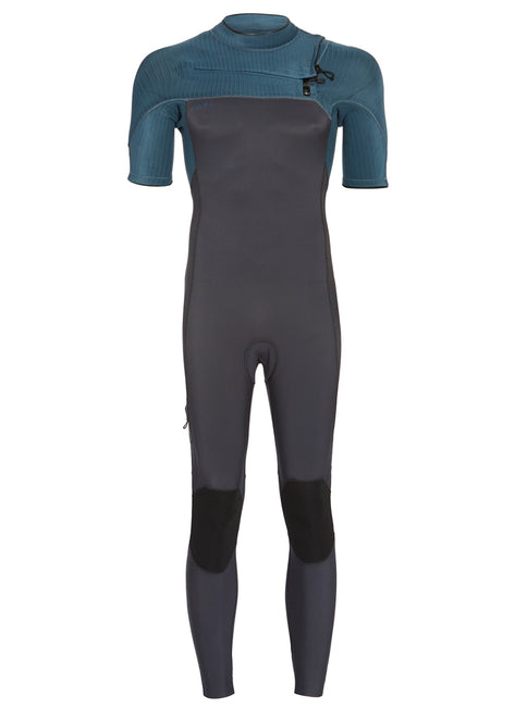 O'Neill Men's Hyperfreak 2MM Chest Zip Short Sleeve Fullsuit