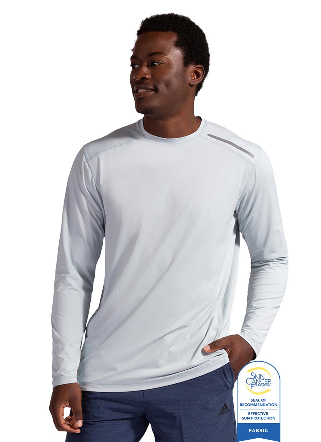 WESTLEY LONG SLEEVE TEE UPF 50+, BELLEVUE BLUE