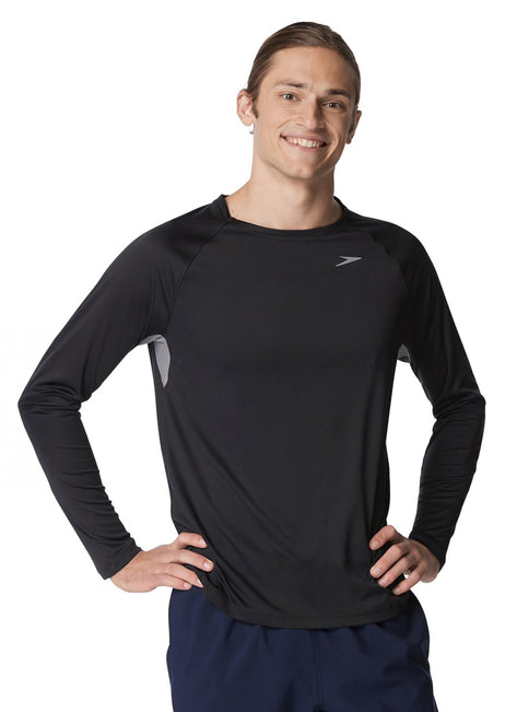Speedo Men's Long Sleeve Swim Shirt