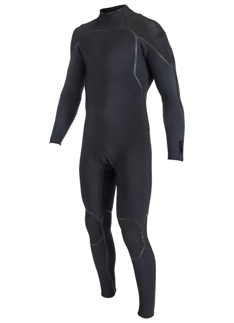 O'Neill Men's Hyperfreak Fire 4/3MM Back Zip Fullsuit Wetsuit