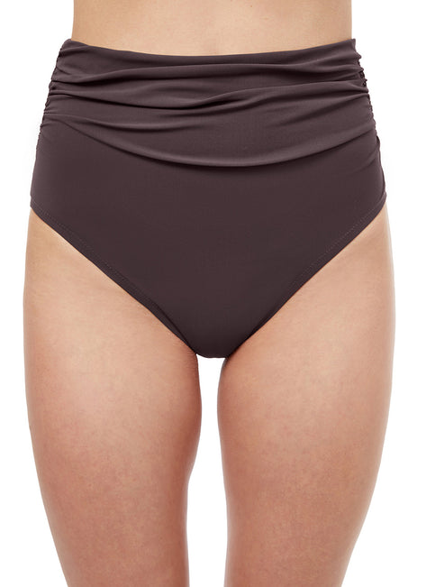 Profile by Gottex Women's Tutti Frutti Shirred High Waisted Bikini Bottom