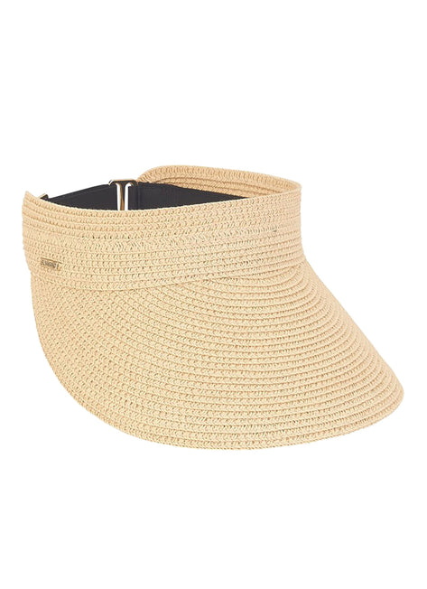 Sun N Sand Paperbraid Basic Visor w/ Adjustable Back