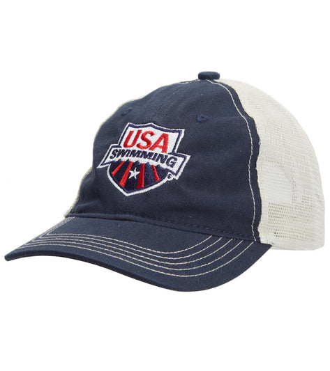 USA Swimming Mesh Back Cap