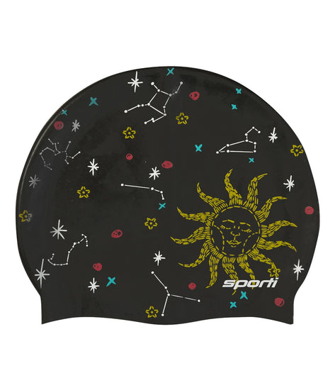 Sporti Celestial Silicone Swim Cap