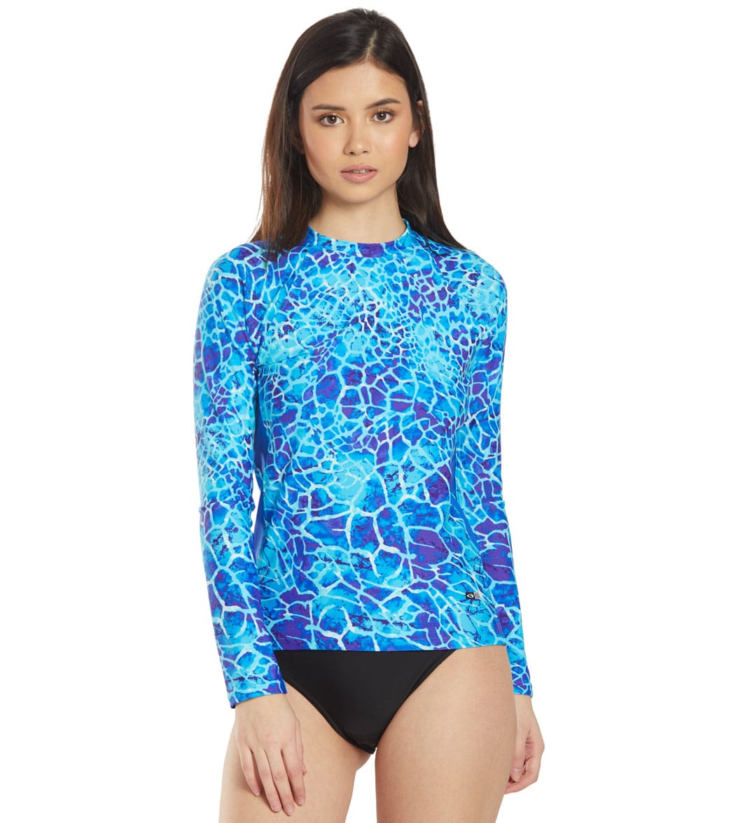 EQ Swimwear Belize L/S Rash Guard at SwimOutlet.com