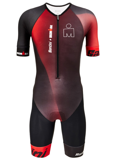 Santini Men's Ironman Ikaika Short Sleeve Trisuit