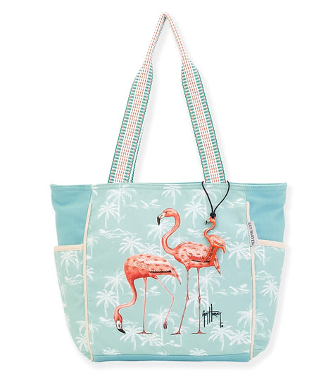 Sun N Sand Guy Harvey Flamingo Medium Tote