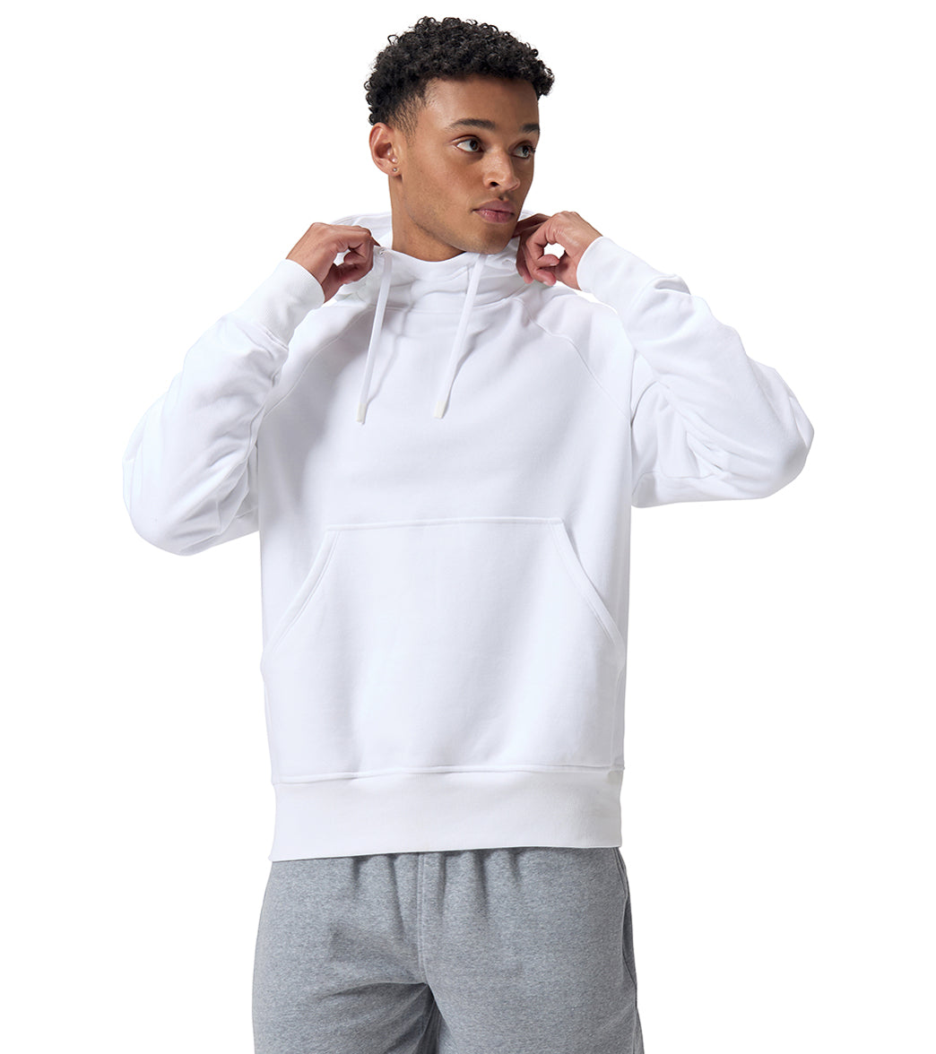 Gymshark Training Oversized Fleece Hoodie - Light Grey Core Marl Gymshark