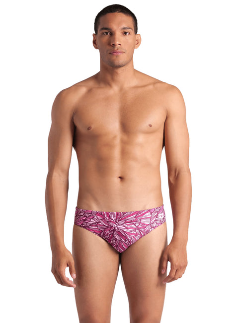 Arena Men's Pink Dahlia Brief Swimsuit
