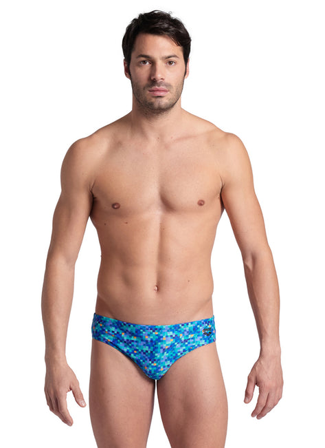 Arena Men's Pooltiles Brief Swimsuit