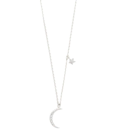 TAI Jewelry Moon Pendant with Star Charm