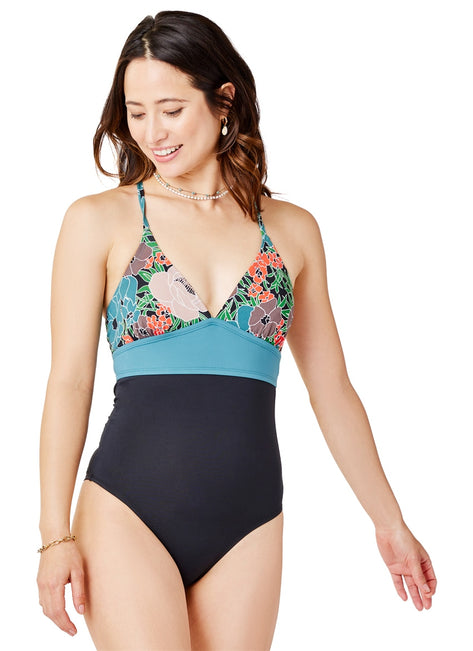 Carve Designs Dahlia Long Torso One Piece Swimsuit
