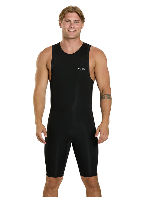 Xcel Men's 2mm Axis Back Zip Short John Wetsuit