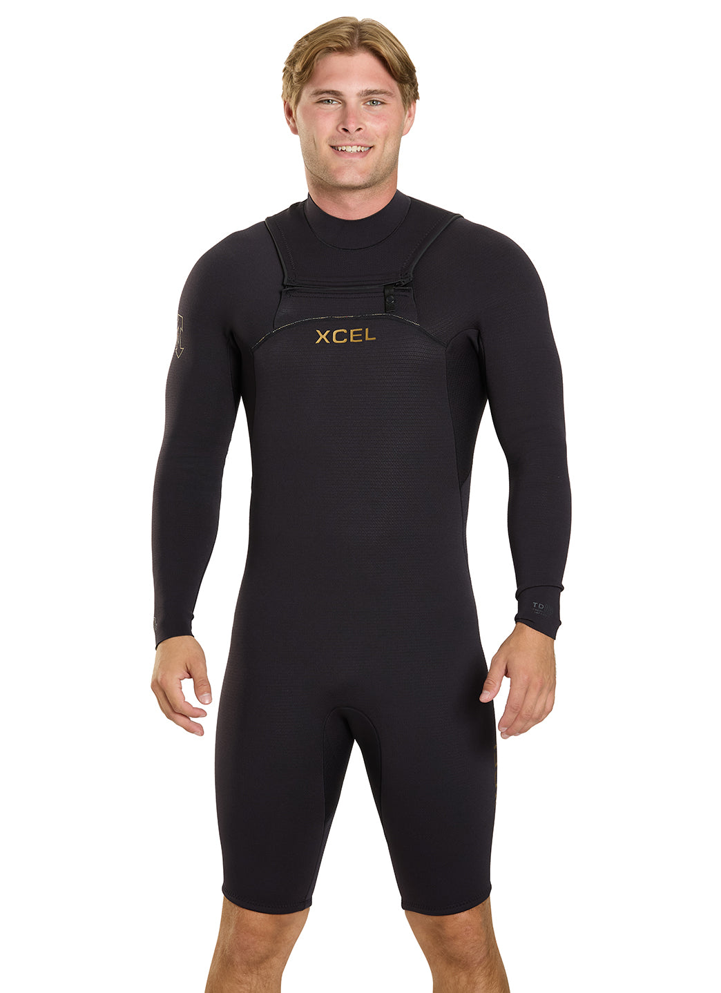 Xcel Men's 2/1.5mm Comp + Long Sleeve Spring Wetsuit at SwimOutlet.com