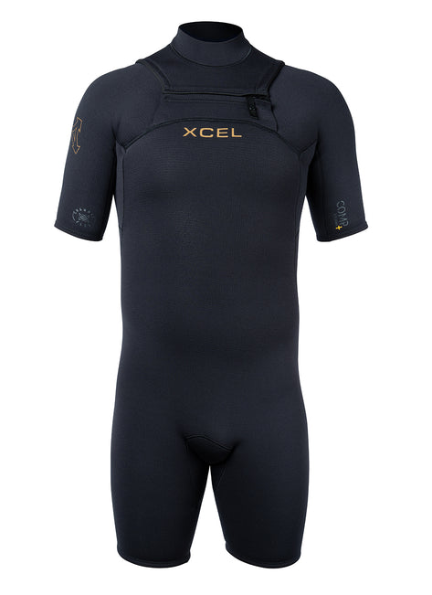 Xcel Men's 2/1.5mm Comp+ Short Sleeve Spring Wetsuit