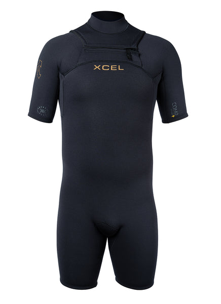 Xcel Men's 2/1.5mm Comp+ Short Sleeve Spring Wetsuit at SwimOutlet.com