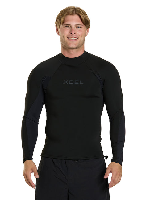 Xcel Men's 1.5mm Comp Neostretch Long Sleeve Top