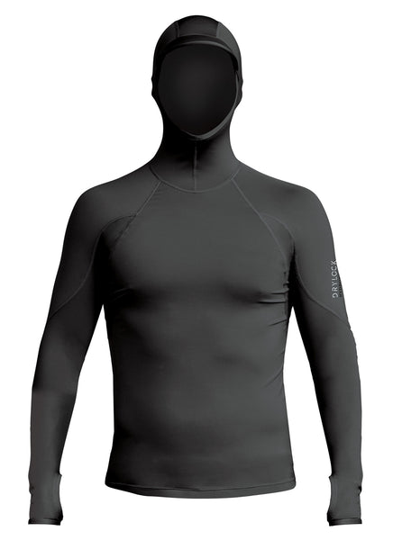 Xcel Men's Drylock Hydrophobic Long Sleeve Hoodie at SwimOutlet.com