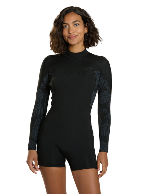 Xcel Women's 2mm Axis Long Sleeve Back Zip Spring Wetsuit