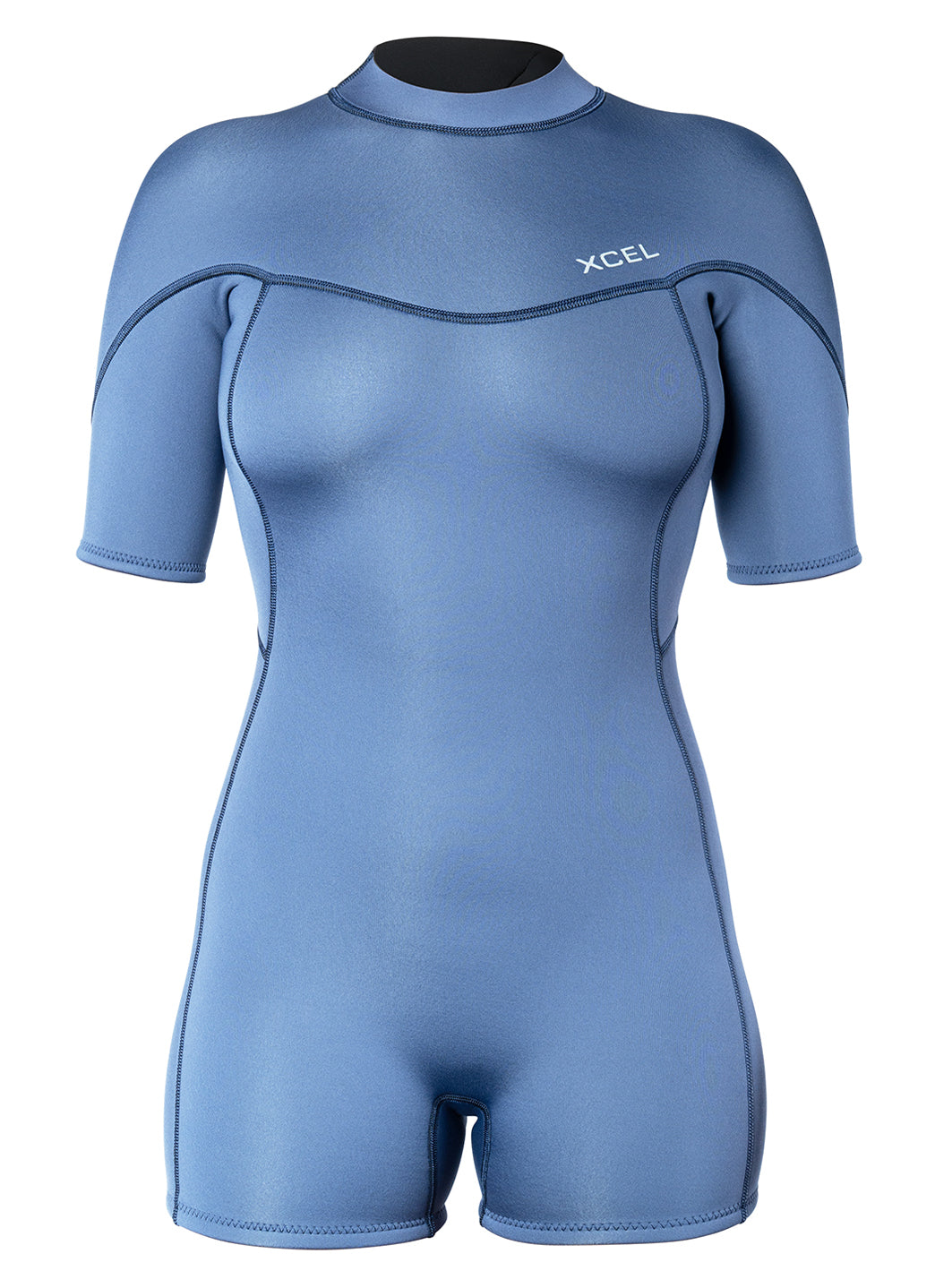 Xcel Women's 2mm Axis Short Sleeve Back Zip Spring Wetsuit at