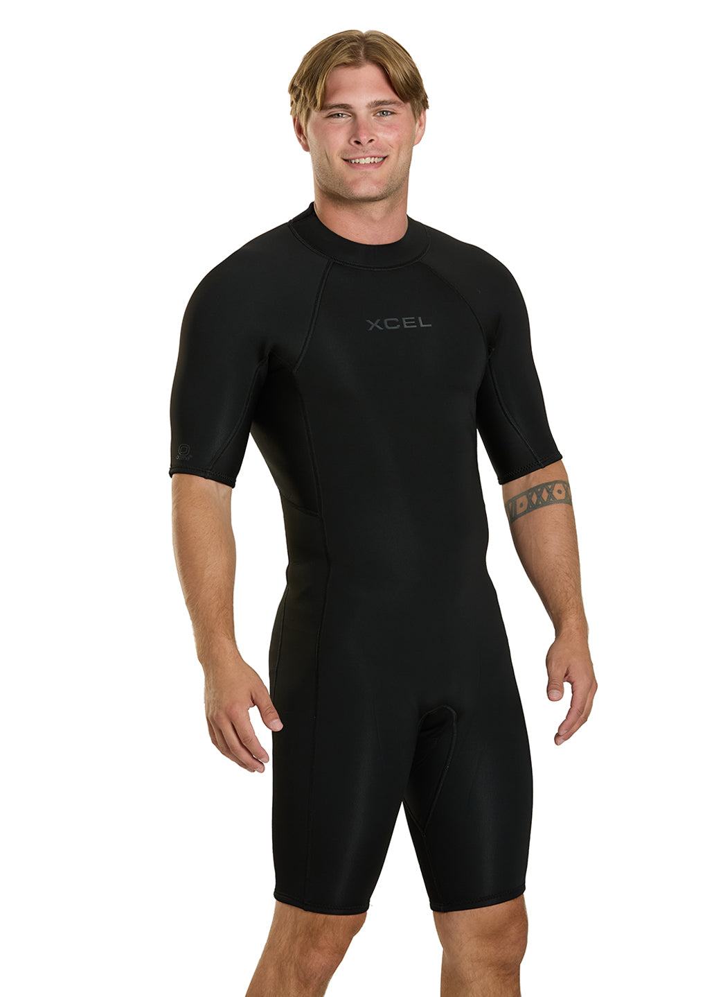 Xcel Men's 2mm Axis Short Sleeve Back Zip Spring Suit at