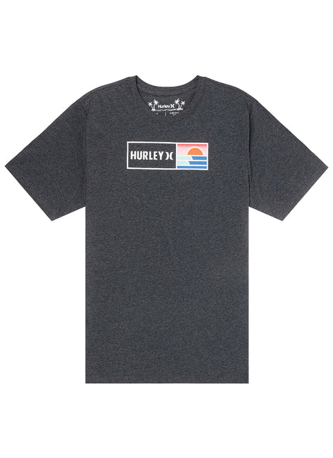 Hurley Men's Everyday Box Waves Short Sleeve Tee