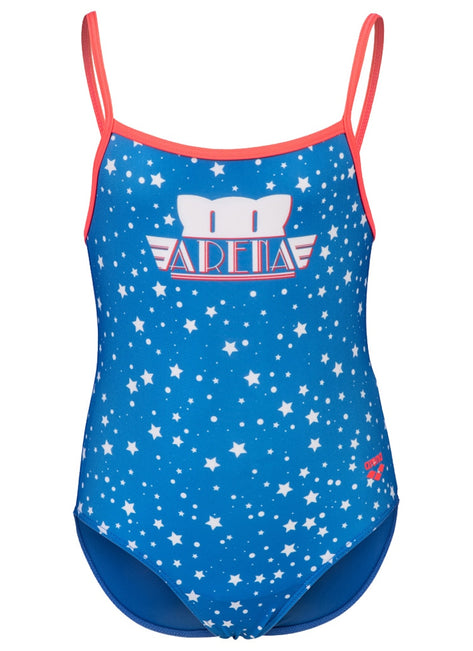 Arena Girls' Arena Friends U Back One Piece Swimsuit (Toddler, Little Kid)