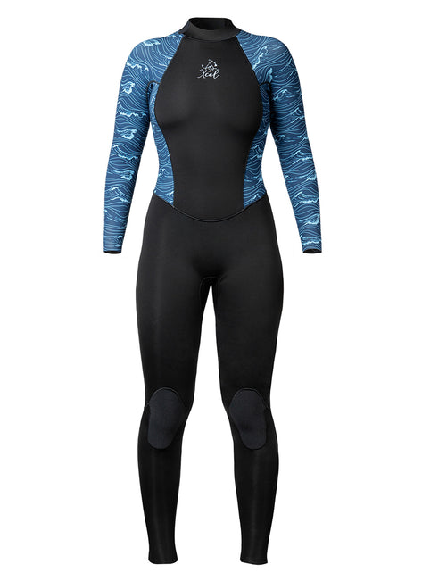 Xcel Women's 4/3mm Ocean Ramsey Water Inspired Axis Back Zip Full Wetsuit