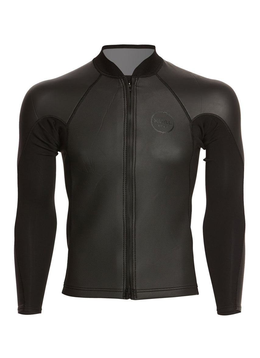 Xcel Men's 2/1MM Axis SharkSkin Front Zip Wetsuit Jacket at