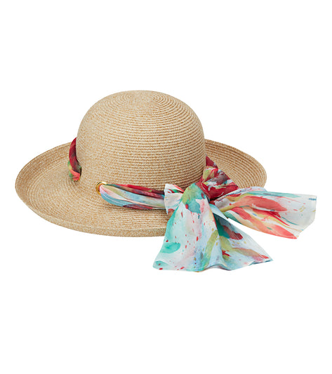 Wallaroo Women's Lady Jane Straw Hat with Ribbon