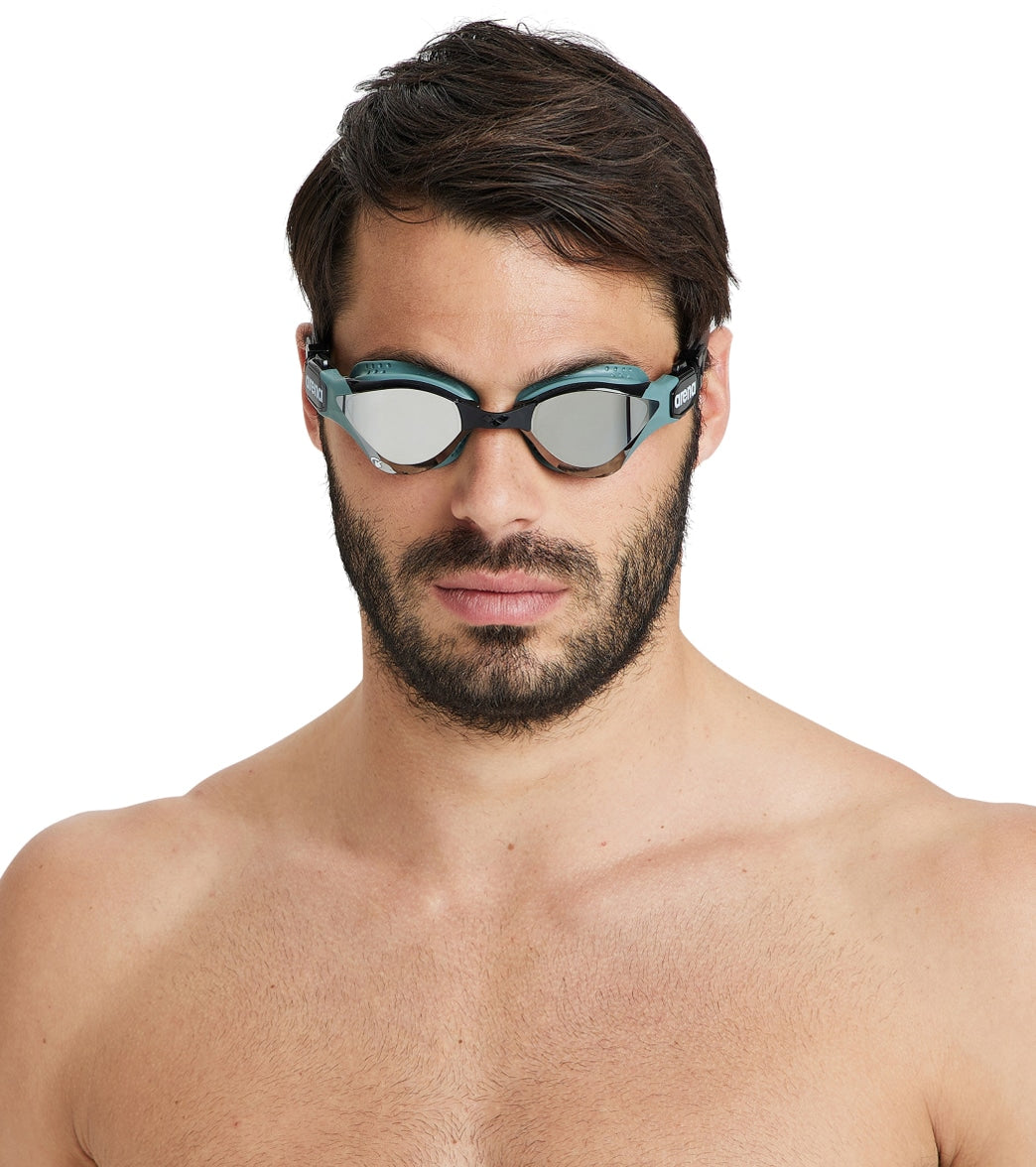 arena cobra triathlon swipe mirror goggles Antifog Tri at Die Saison ist eröffnet! RUNDES SCHILD ALS PIKTOGRAMM The reflective hard lenses Size:440*100mm