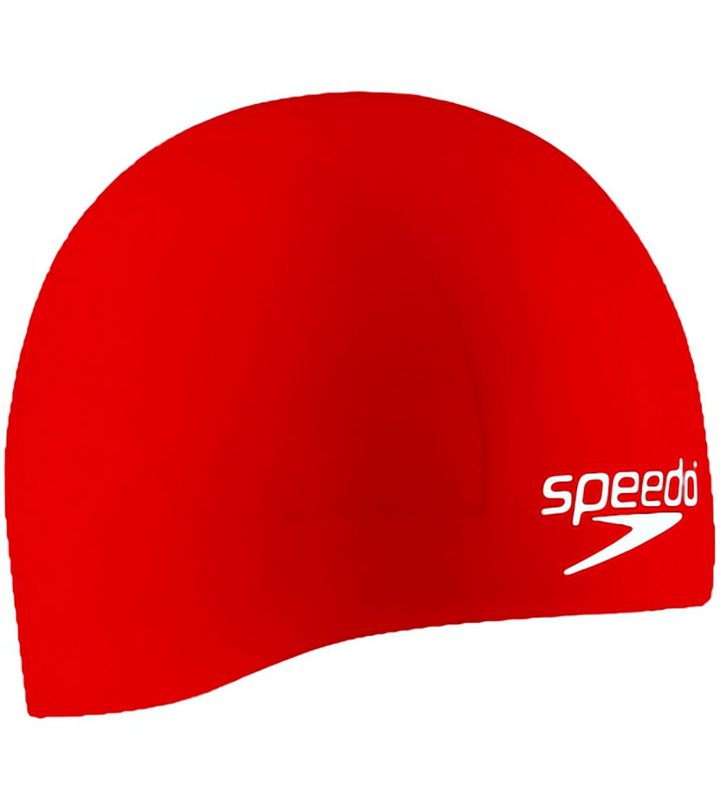 Speedo Silicone Aqua-V Medium Swim Cap at SwimOutlet.com