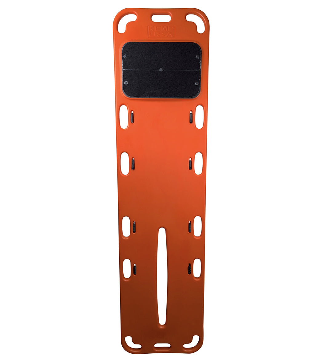 KEMP USA EG Aquatic Plastic Spineboard Kit (Board, Headblocks