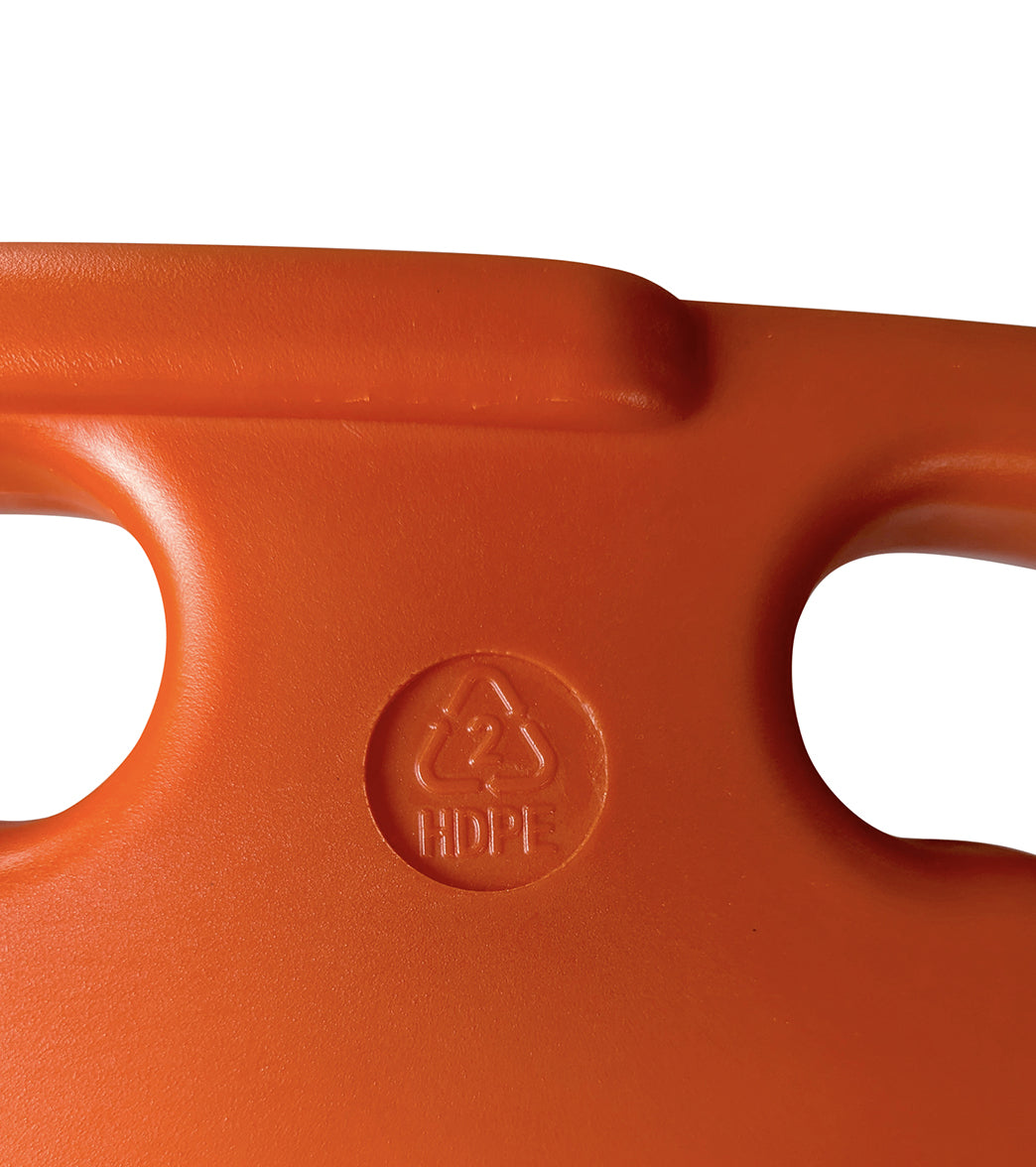 KEMP USA EG Aquatic Plastic Spineboard Kit (Board, Headblocks