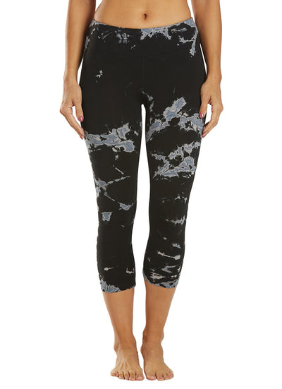 Hard Tail Flat Waisted Cotton Yoga Capris