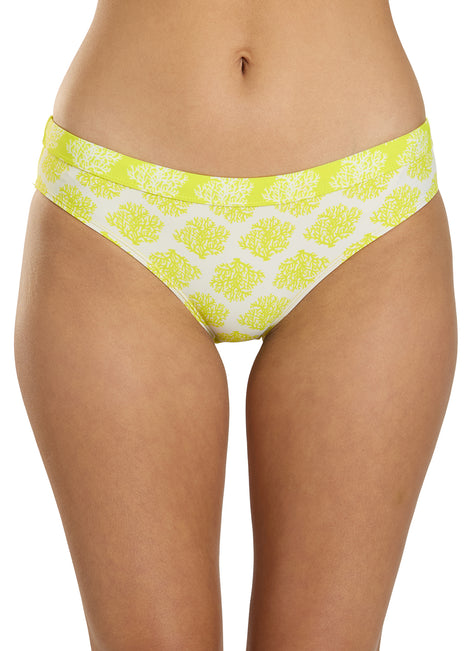 Sporti Active Coral Bloom Hipster Workout Bikini Swim Bottom