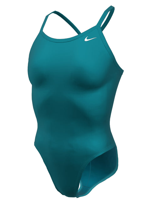 Nike Women's HydraStrong Solid Poly Racer Back One Piece Swimsuit