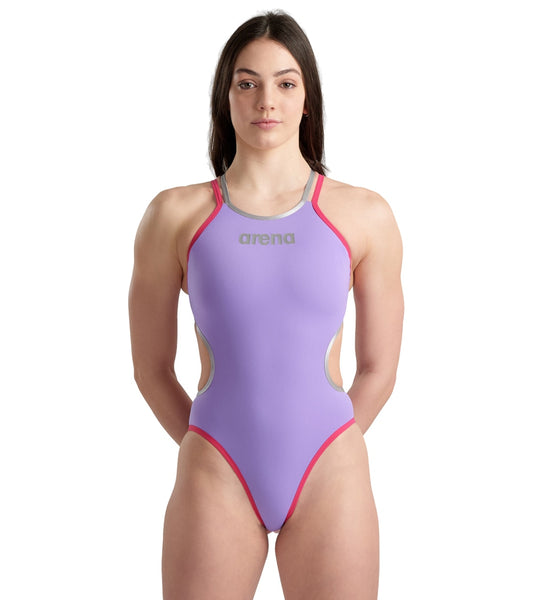 Arena Women's One Double Cross Back One Piece Swimsuit at